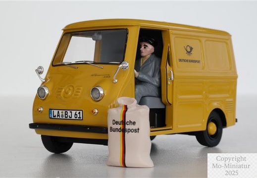 Goggo Transporter Post mit Fahrer - 3