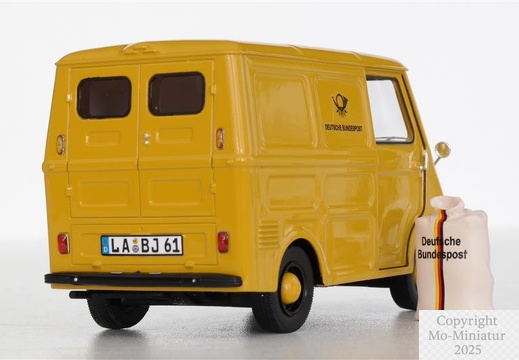 Goggo Transporter Post mit Fahrer - 5