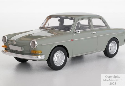 VW 1600 Limousine in Zementgrau - 2