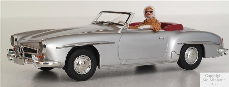 Mercedes Benz 190SL (Silber) - 1.jpeg