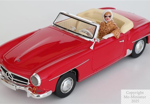 Mercedes Benz 190SL (Rot) - 1