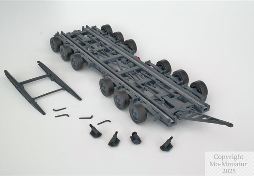 einteiliger Strassenroller  6-achsig, Typ Culemeyer R 42 - 3