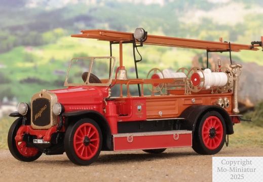 MO-Miniatur 1zu87 Magirus Motorspritze 6